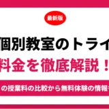 個別教室のトライの料金を徹底解説！他塾と比較しながら紹介！実際の口コミ評判も