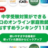 中学受験対策ができるプロのオンライン家庭教師のおすすめランキング11選！